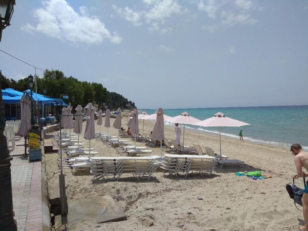 Vila By The Sea With Great View Siviri Exteriér fotografie